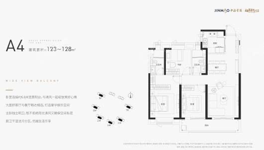 方岛金茂智慧科学城户型图