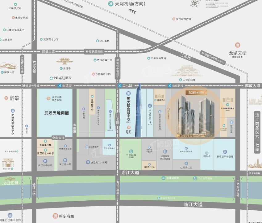 武汉城建·光彩国际·嶺27武汉城建·光彩国际·嶺27位置图