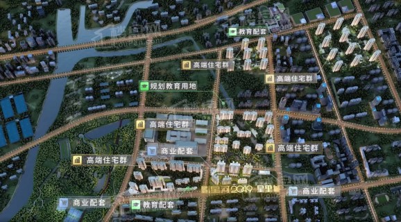 武汉城建星河2049星里城效果图